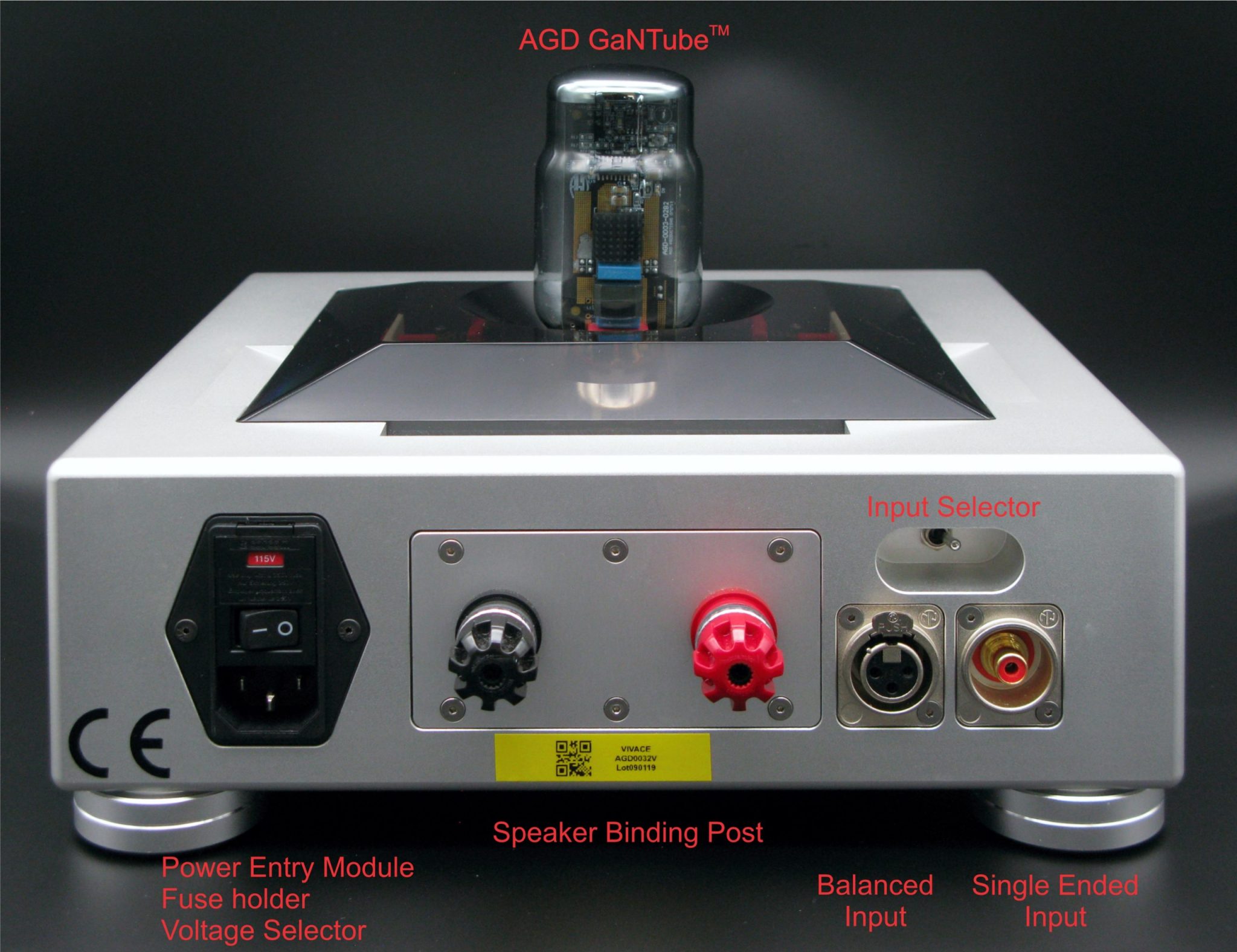 AGD Vivace Mk II - GaNTube Monoblocks