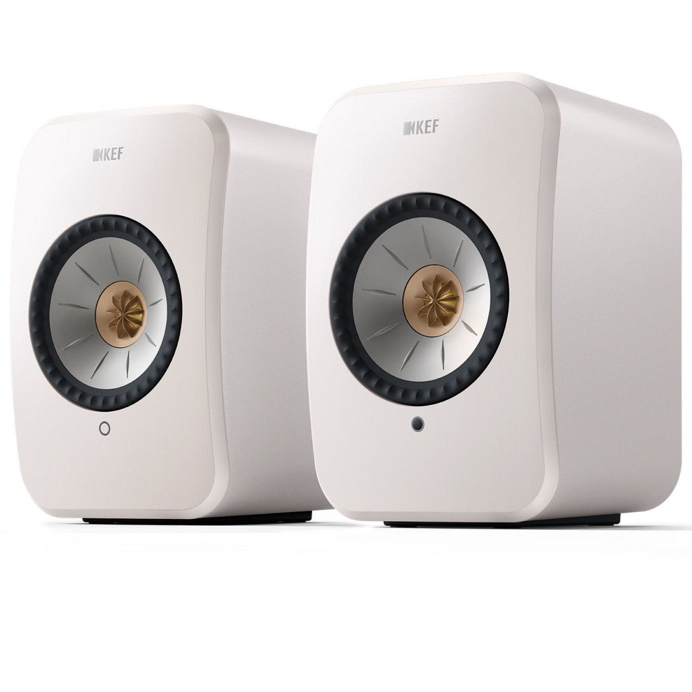 Kef ls50 best sale white blue